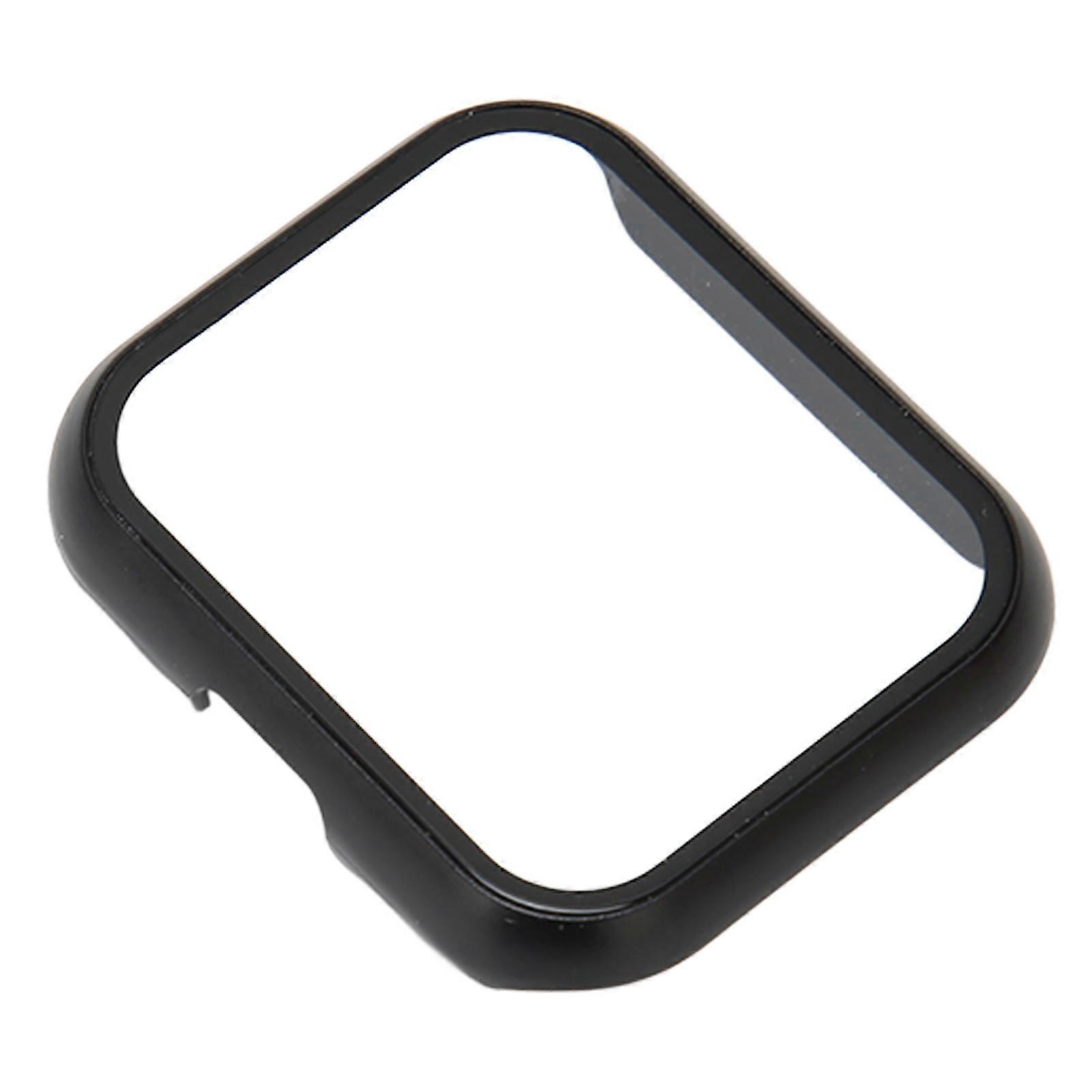 Tempered Glass Watch Screen Protector Full Coverage Screen Protective Cover for Realme Watch 2 Pro Black 