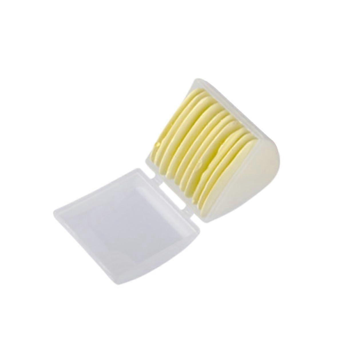 10 Pieces Fabric Chalk Erasable SelfErasable Markers for Quilting and Patchwork, Yellow for Precise Marking and Sewing, Practical