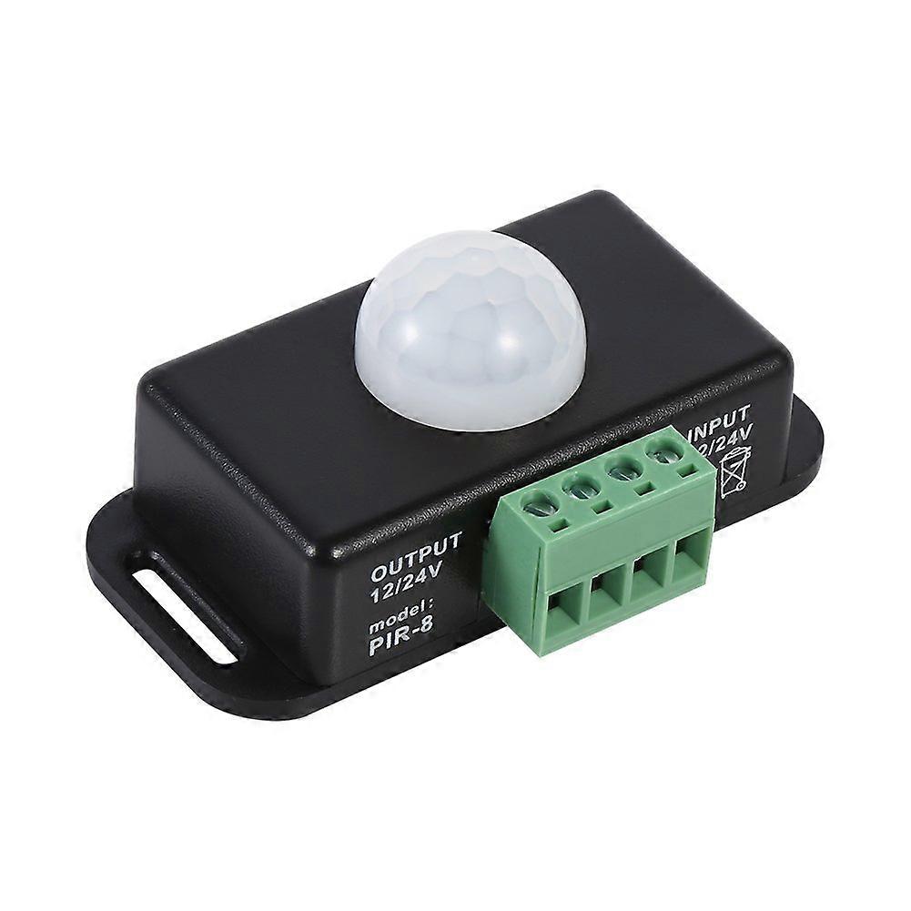 DC 12V/24V Automatic Light Switch, Infrared Motion Sensor for LED Light Bar, Easy Installation, 8M Induction Distance