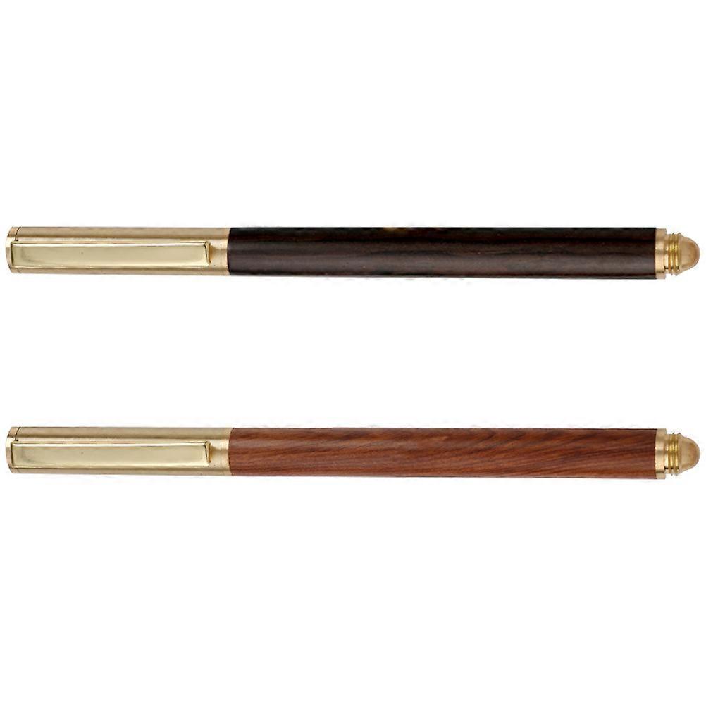 2pcs Fine Tip Writing Pens with Unique Skid Design – Stylish Office Accessories for Daily Use by Colleagues & Friends