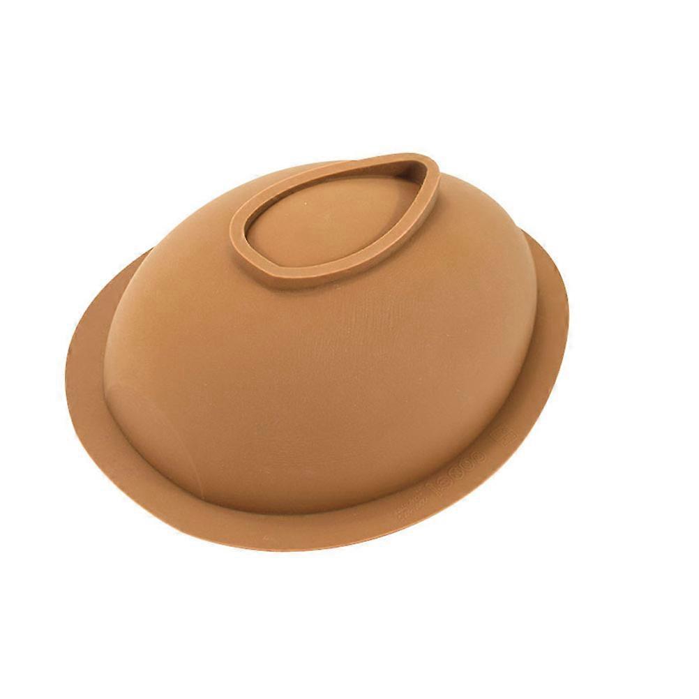 Easter Egg Shaped Silicone Chocolate Mold, Large Non Stick Baking Tool for Home Kitchen and Bakery Use, Safe for Holiday Dessert Making