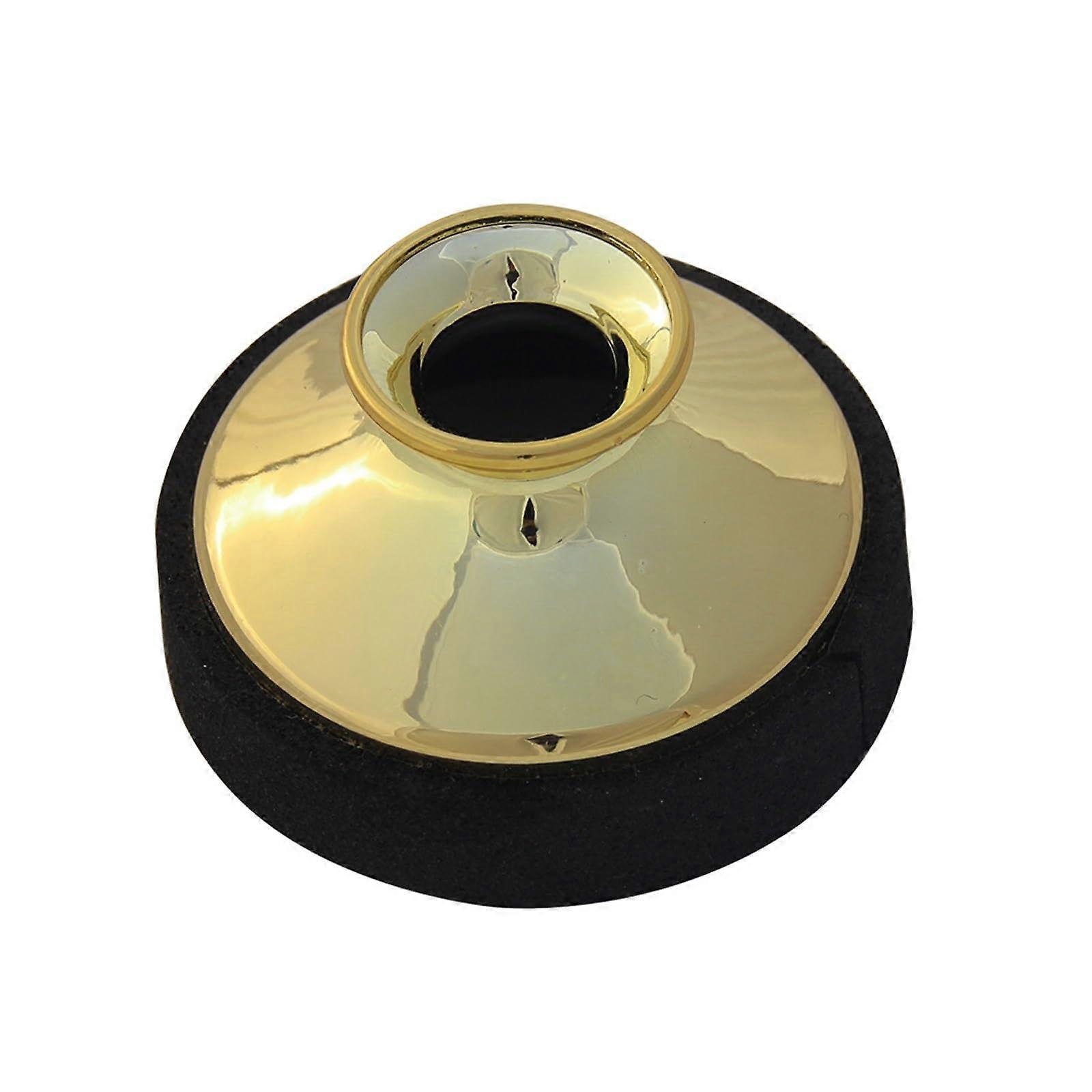 Saxophone Accessories Set Alto Saxophone Mute Beginner ABS Mute Instrument Blow Accessories (Color: Gold)