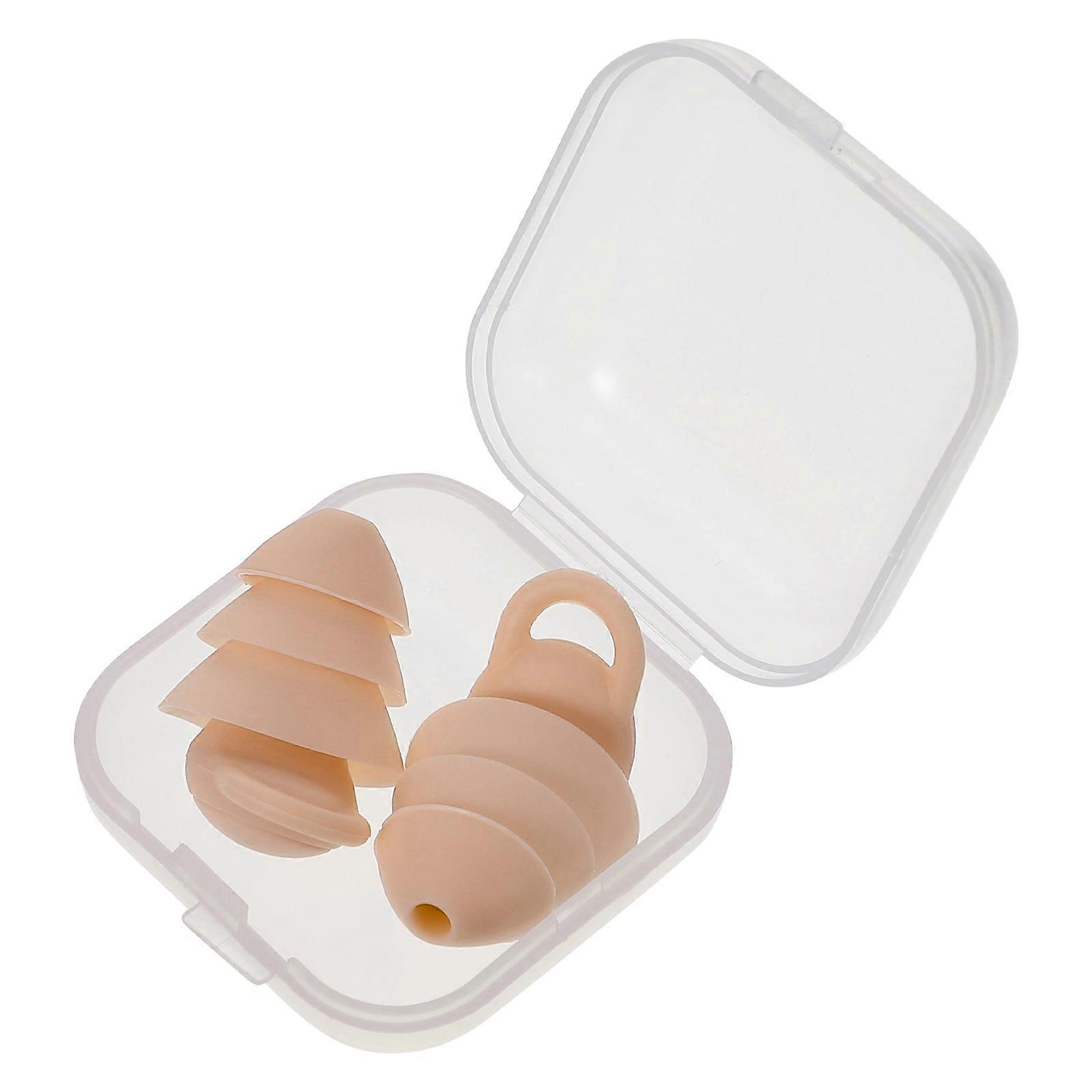1 Pair Innovative Noise Cancelling Earplugs for Sleep Sound Insulation