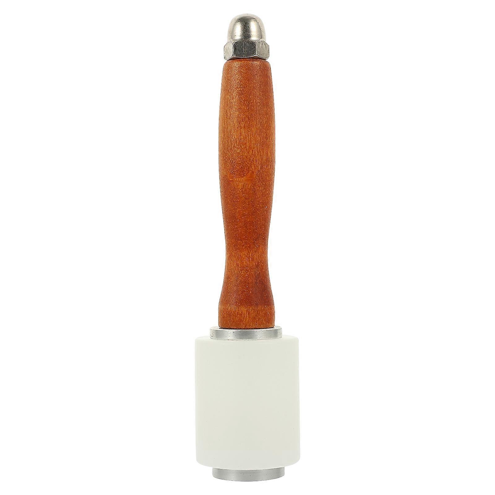 Assorted Color Carving Hammer for Craft with Nylon Material and Wood Handle 4.5 Inches