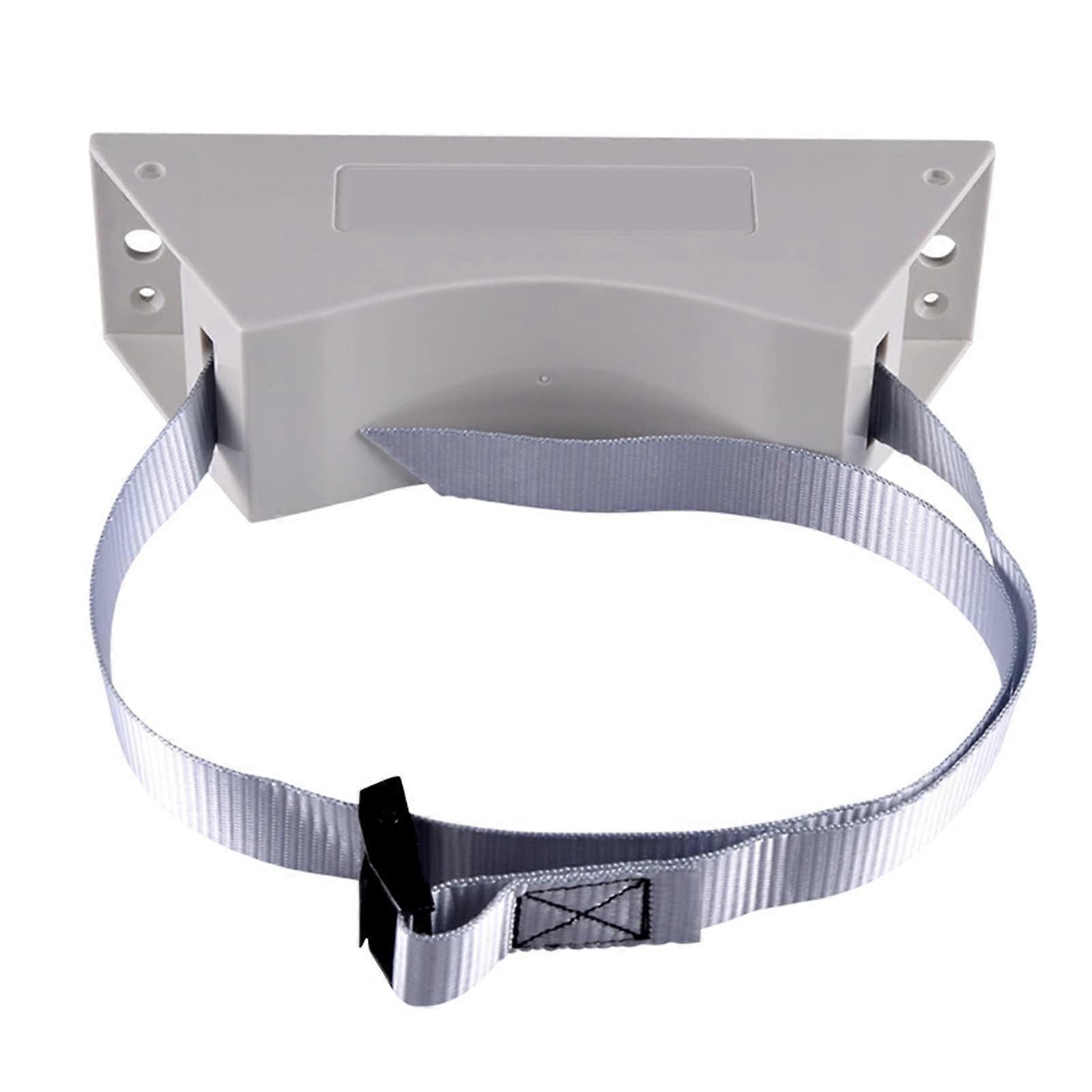 ABS Cylinder Bracket Wall Mounted Propane Tank Holder for Laboratory Use, Gray Color, Easy to Install Cylinder Wall Mount