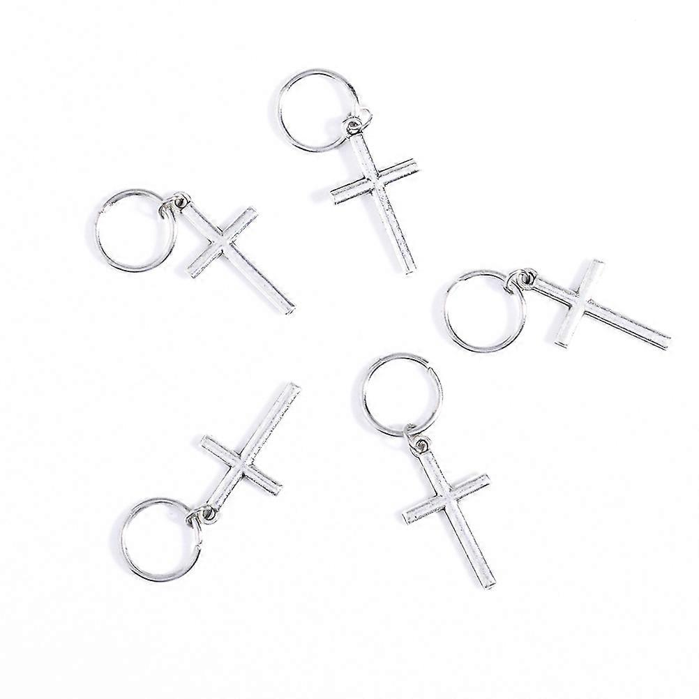 55 Pieces Assorted Color Alloy Hair Clips for Braids Easy to Use with Golden Rings Suitable for