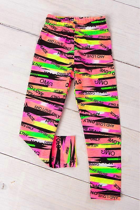 Girls’ Leggings – Soft Cotton Fit & Flexible Waistband, Any season,  HC 6000-043
