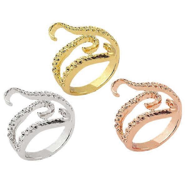 3 pcs Adjustable Knitting Loops Crochet Ring Knitting Accessories Octopus