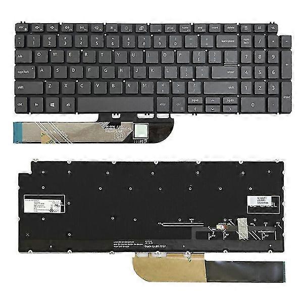 لوحة مفاتيح الكمبيوتر المحمول الأمريكية لديل انسبايرون 15 7590/7791/5584 DXGHC