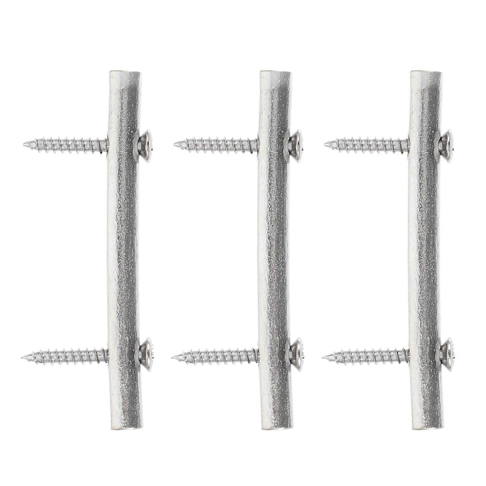 3 Sets Guitar String Pressing Accessories Compatible With Electric Guitar Silver Lightweight Convenient Design For Musicians