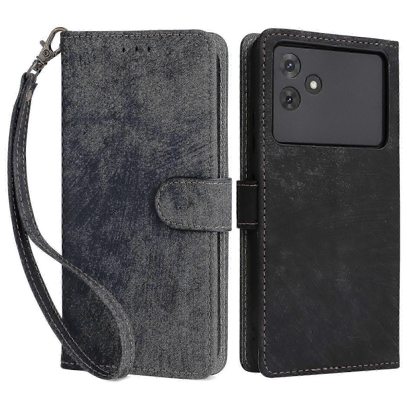 For Cubot Note 21 Phone Leather Case Stand RFID Blocking Wallet