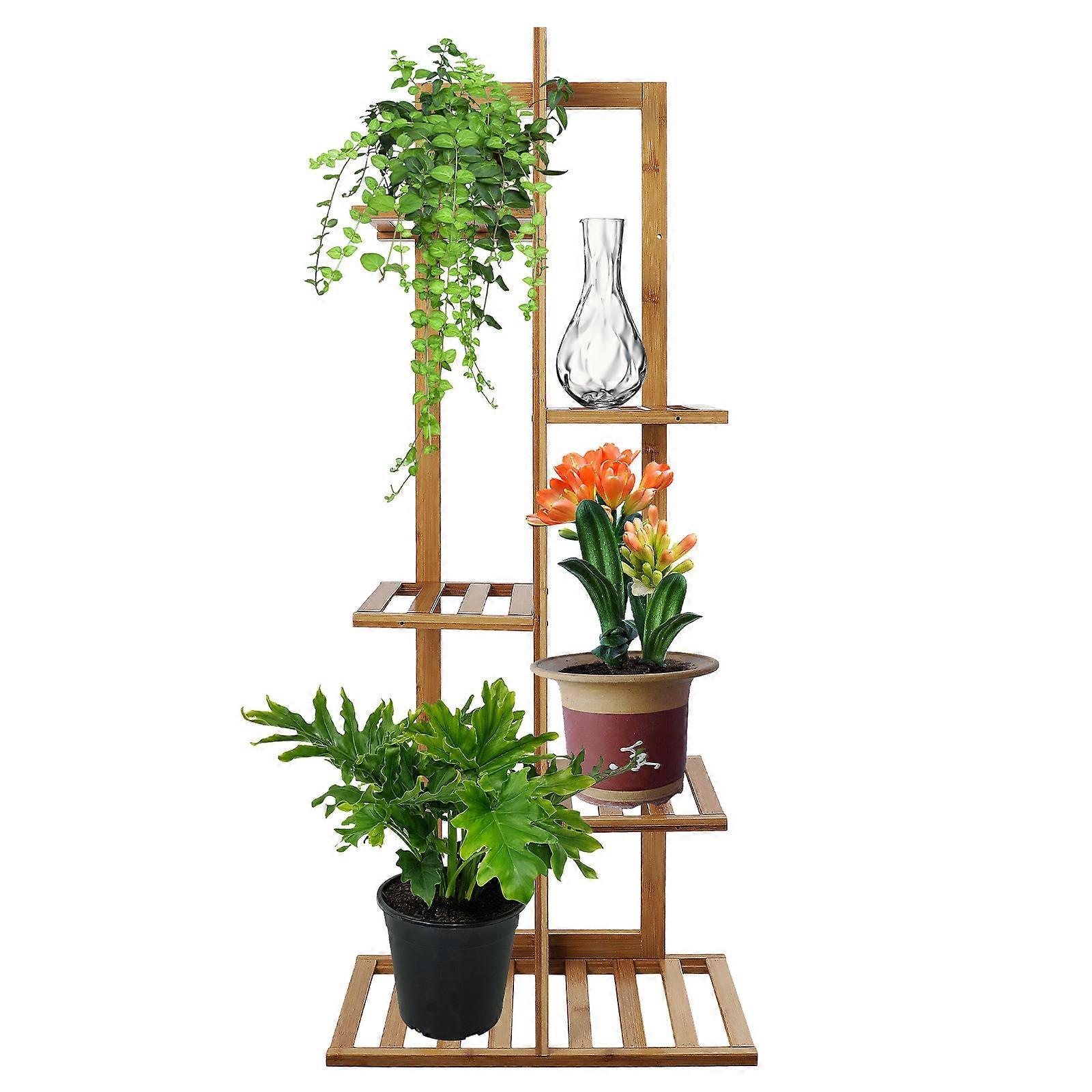 Standing Potted Stand Multi-tier Display Plant Support Simple Design 1Pcs