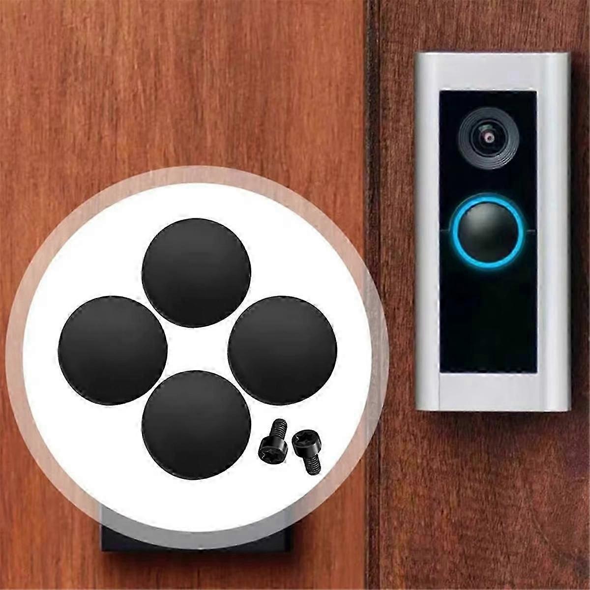4pcs Replacement Button for RING Doorbell Pro Fix Your Broken Cracked Button Doorbell Accessories Do