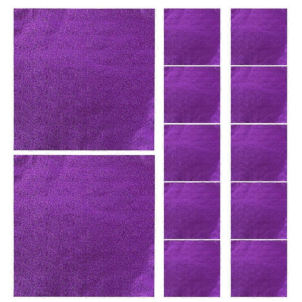 Foil Chocolate Wrapping Papers for Chocolates Truffles and Caramels DIY Foil Packaging Paper Purple 20.00X20.03CM Everyday Use 100Set