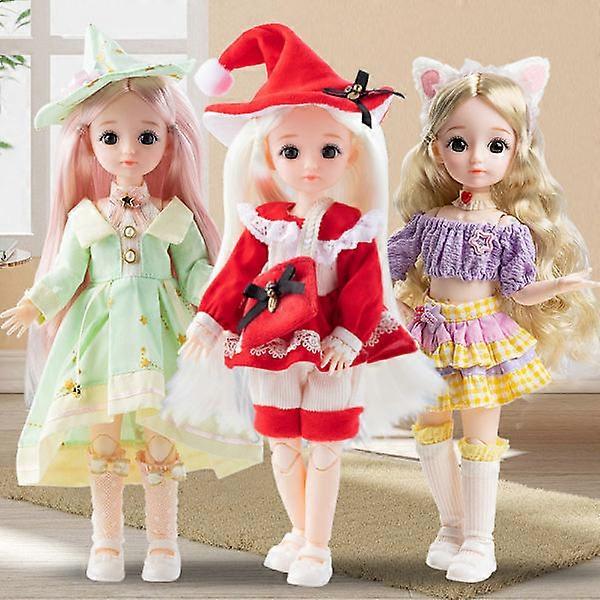 3 set prinzessin kleider 30cm puppe mode kleid neue kleidung ändern