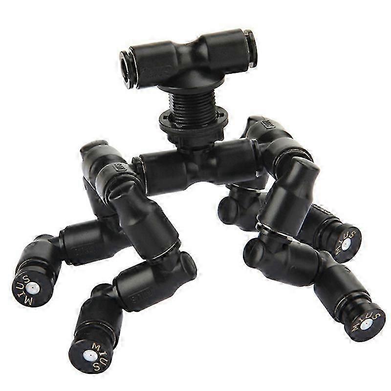 Fogger Mist Sprinkler Rainforest Tank 360 Adjustable Aquarium Aquatic Pet Cooling System,B