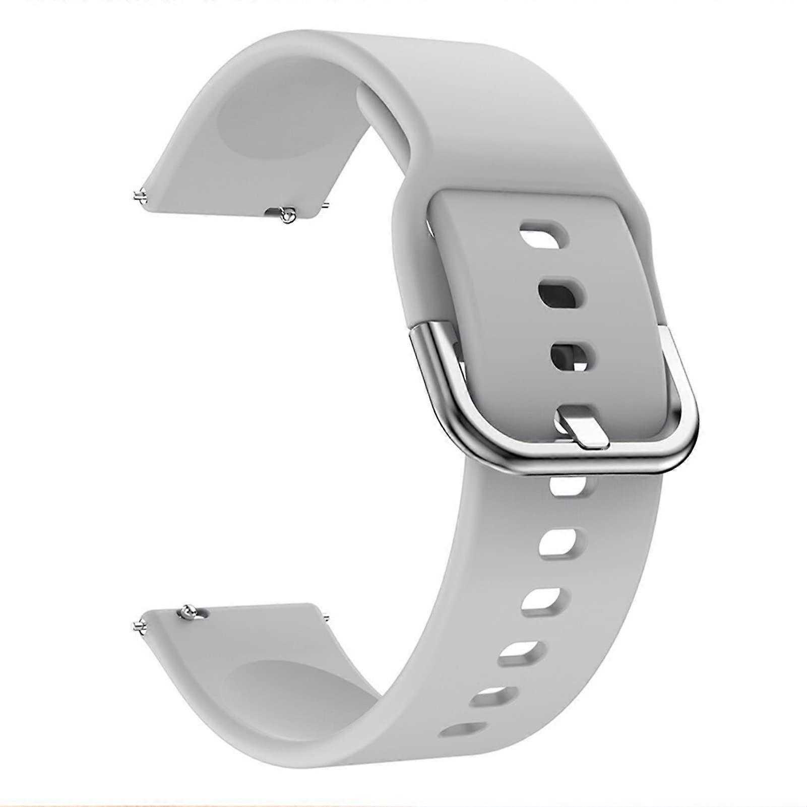 20mm Silicone Smart Watch Bands Compatible with 20mm and 22mm Watches, Durable, Flexible, Multi-Color Options