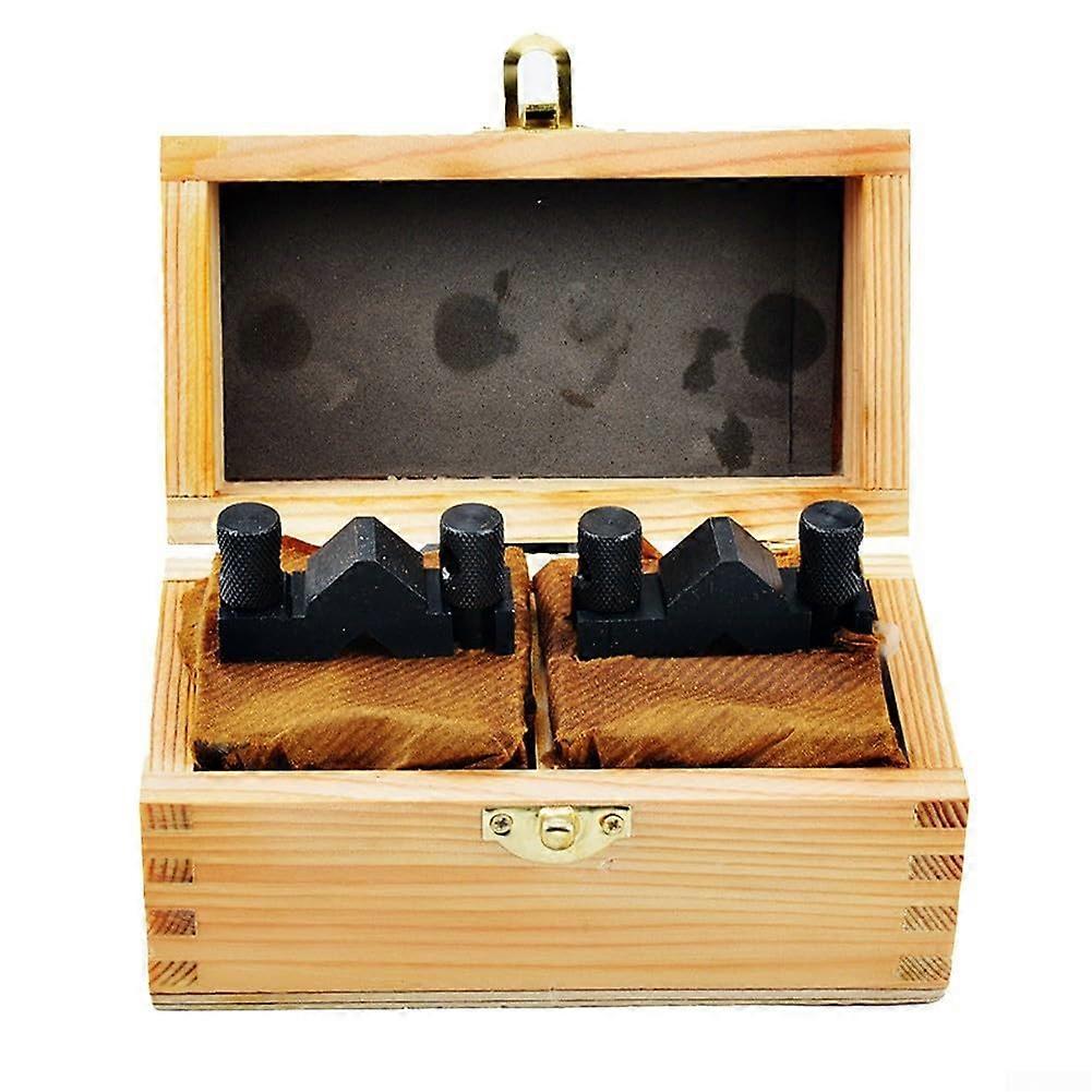 Doppelzweck V-shaped Blocks with Integrated Clamping System for Precise Drilling and Milling Applications