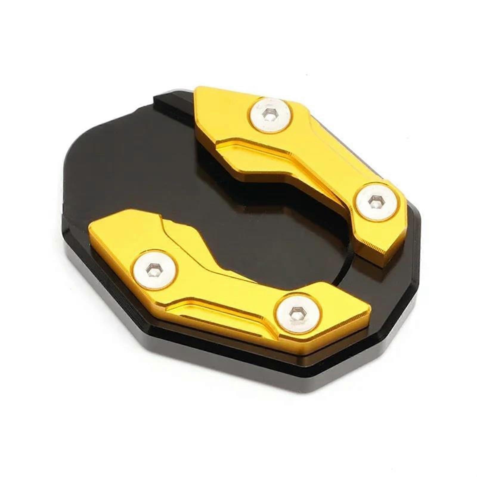 Motorcycle Side Stand Magnification Pad For ADV350 2020-2023 Extension Support Plate Gold Finish X2 Pair