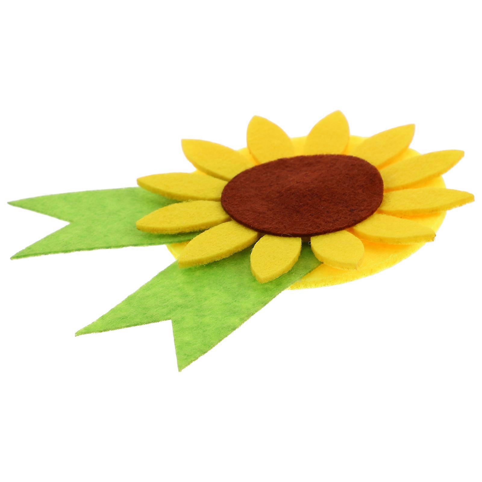 DIY Kids Brooch Kit with NonWoven Fabric Metal and Plastic for Decoration 1 Set