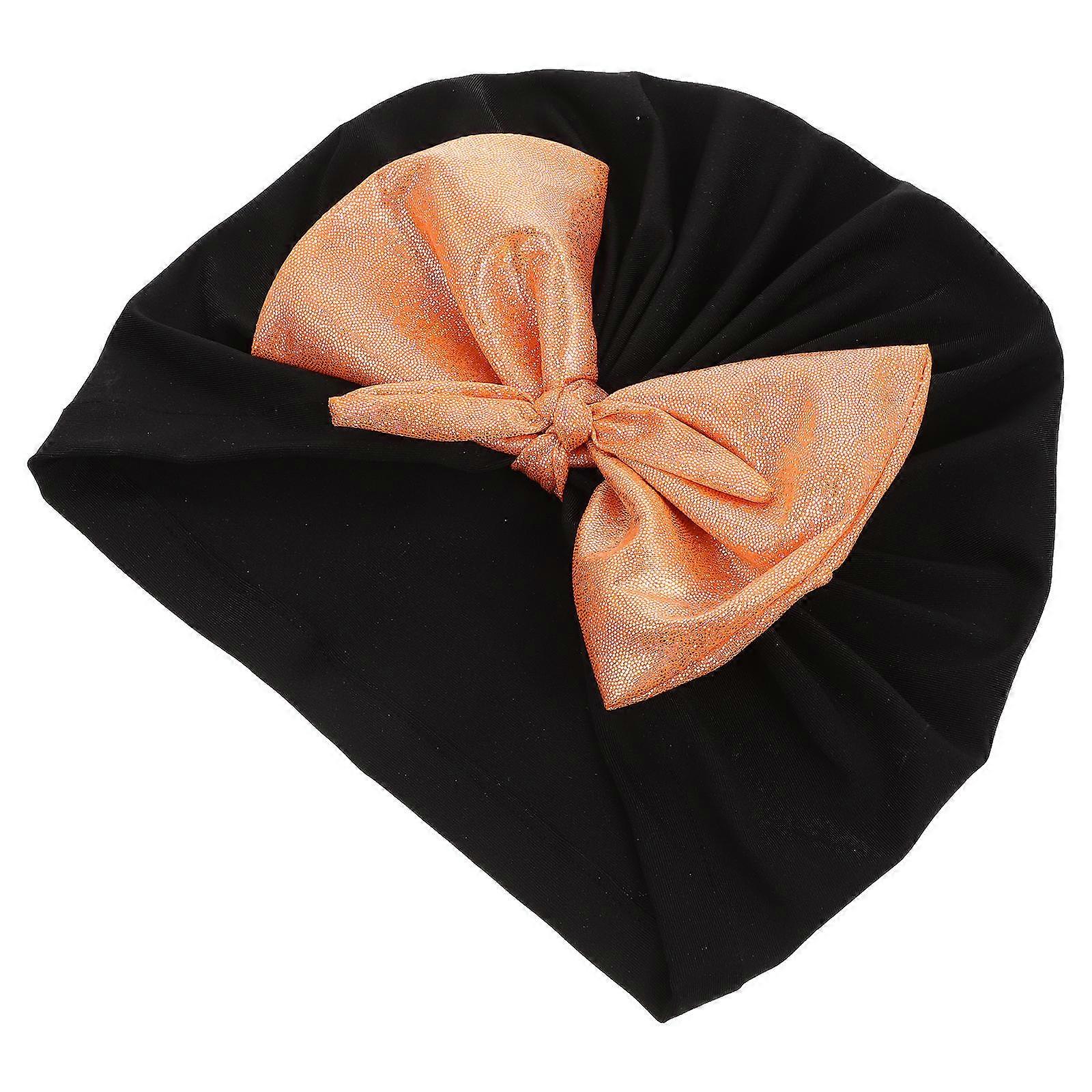 Fashion Bowknot Style Swimming Hat Elastic For Adults Comfortable 1Pack