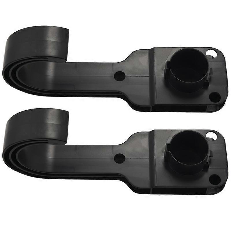 2X 电缆支架 EV 充电器喷嘴-皮套底座和 J 型钩组合，用于 J1772 连接器