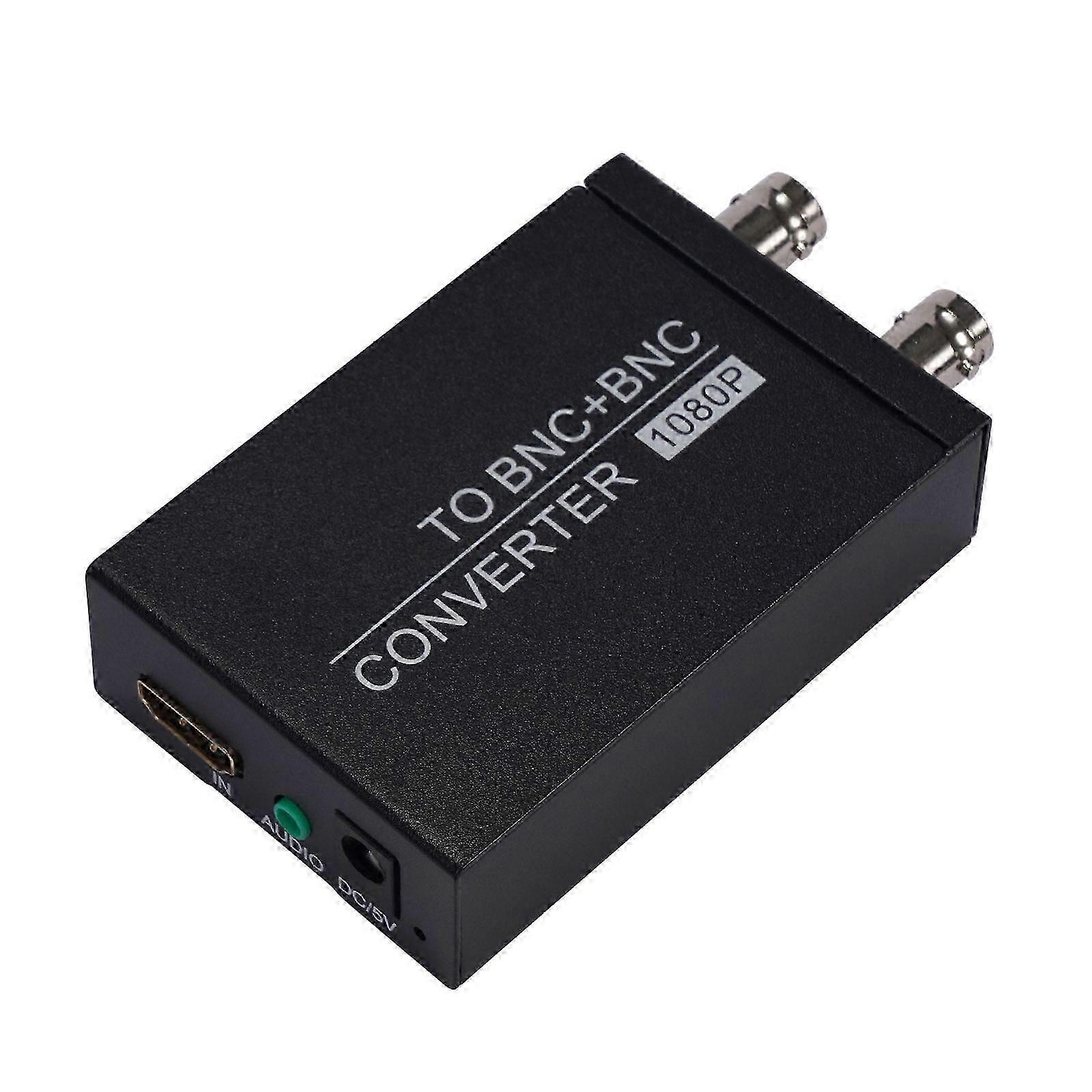Adaptery konwertera HDMI na BNC do konsol do gier TV Box z wyjściem audio 3,5 mm