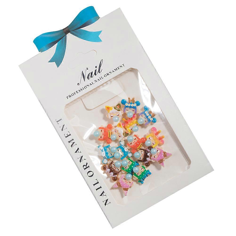 Nail Art Accessories with Creative Charms for Decor at Home Multi Color 1 Box