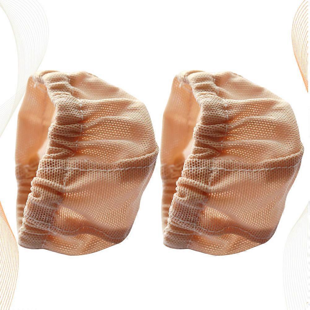 人形キャップと帽子ミニ帽子工芸品装飾パーティー用品小さな編み帽子1 4サイズフレッシュカラー2個