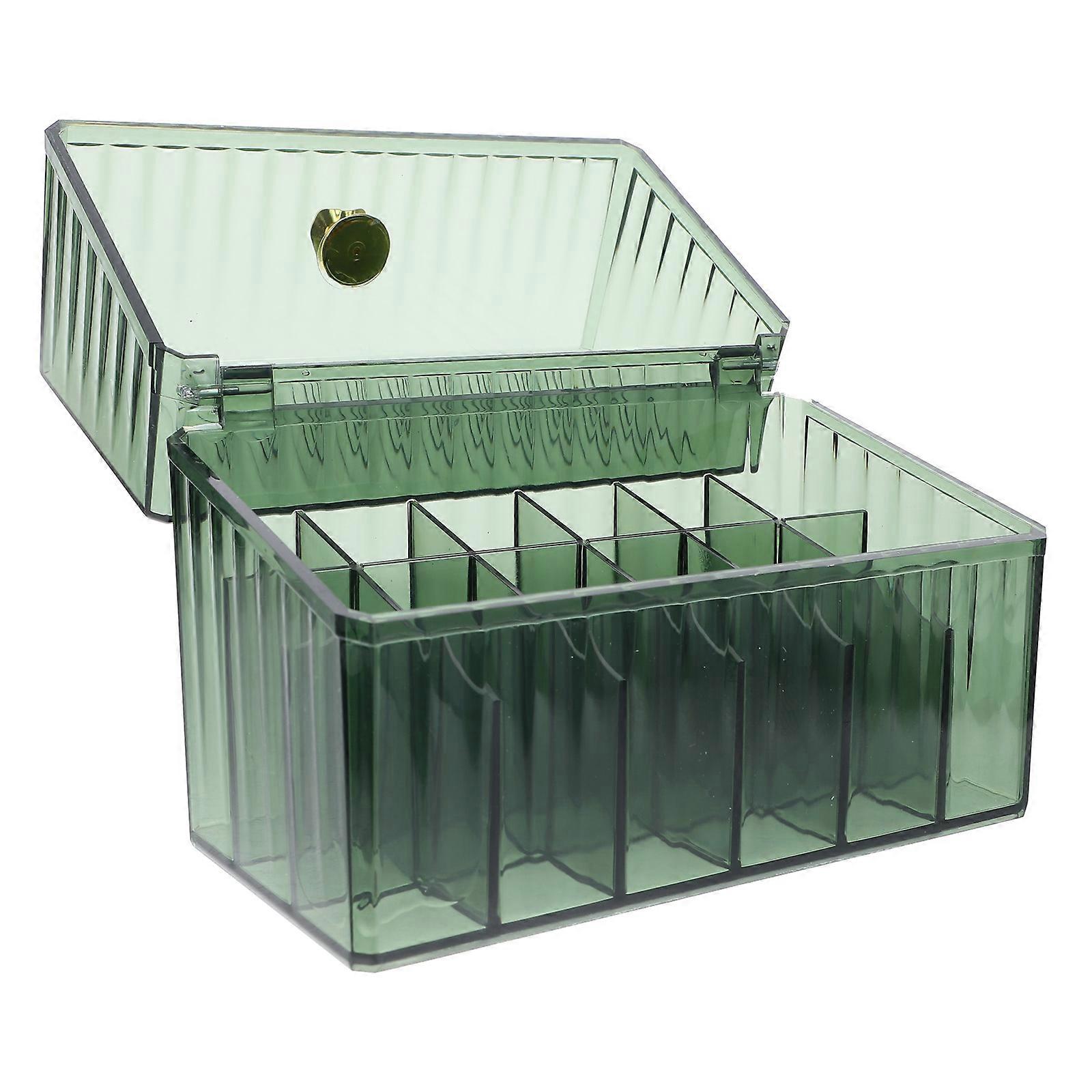 Supporto per trucco della scatola di immagazzinaggio del rossetto per uso desktop con forte praticabilità e design semplice in 1 set