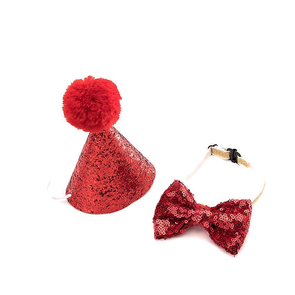 Festive Pet Headwear, Non-Pilling Material, Great for Celebrations and Parades