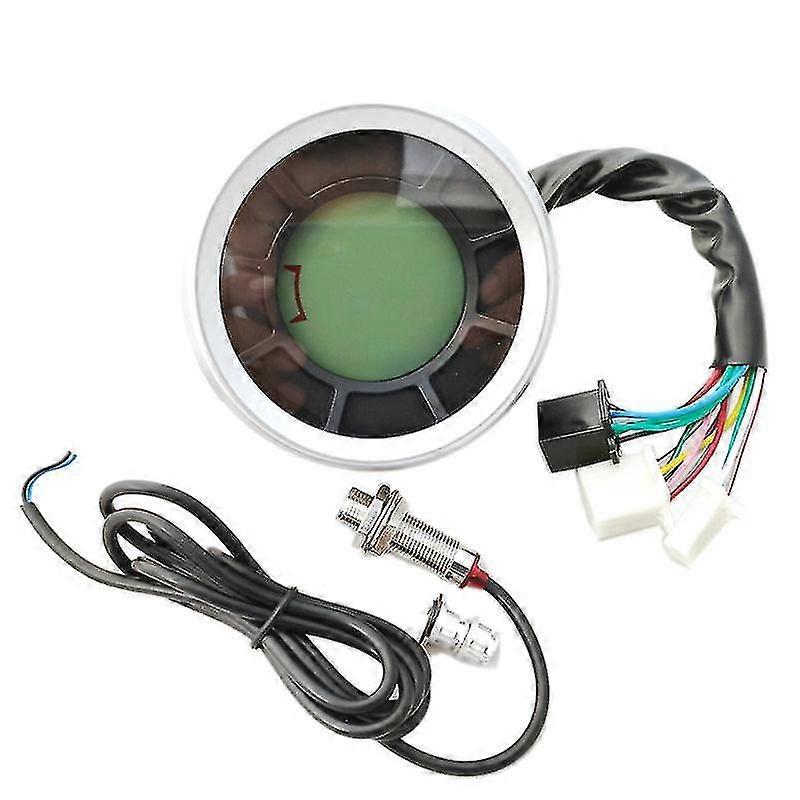 Universal LCD Digital Speedometer Odometer Tachometer Cylinders Gear Odometer Tachometer Trip Meter 2025