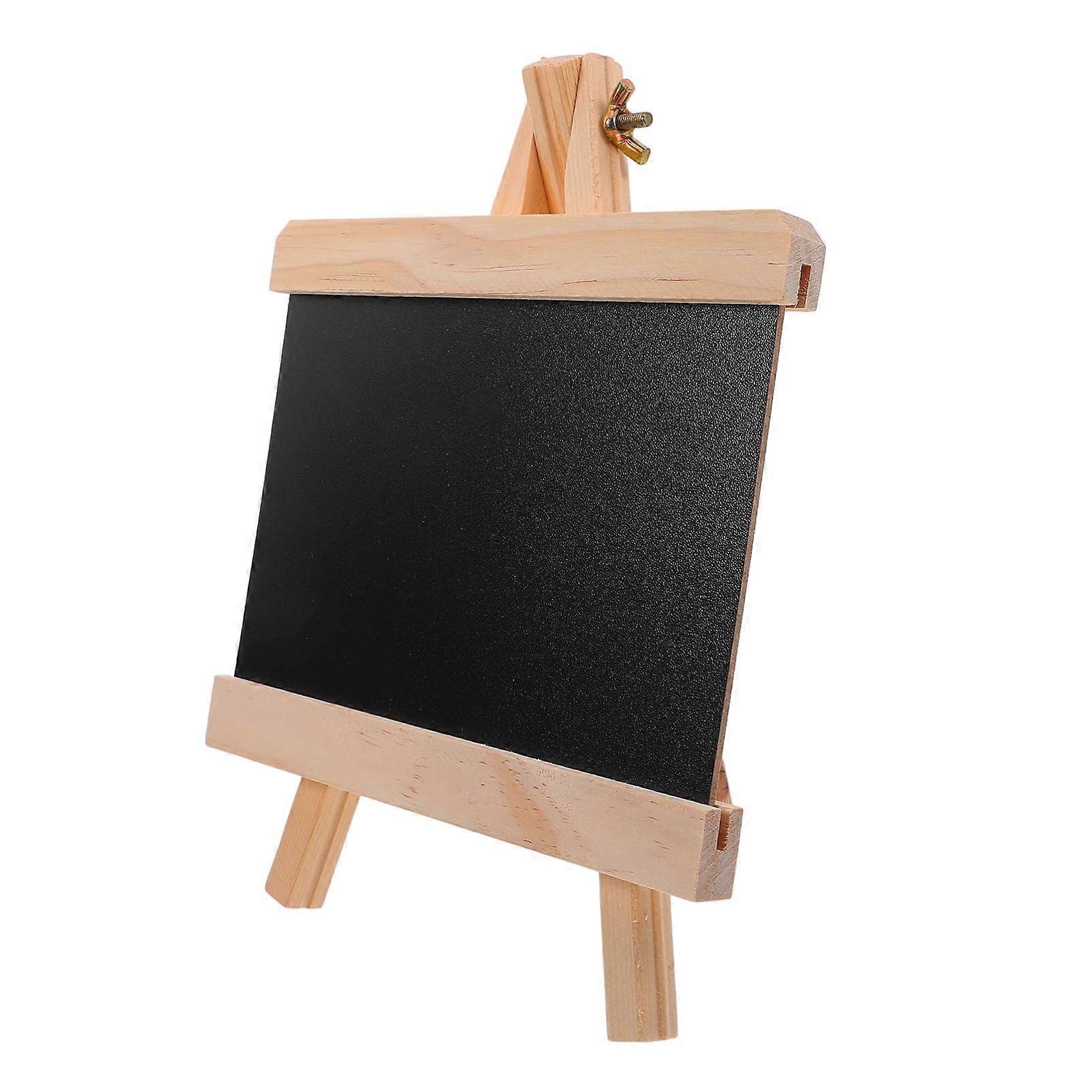 Table Menu Board With A-Frame Stand For Restaurants Bars Cafes Sustainable Chalkboard For Creative Notes 24x18x2.5cm