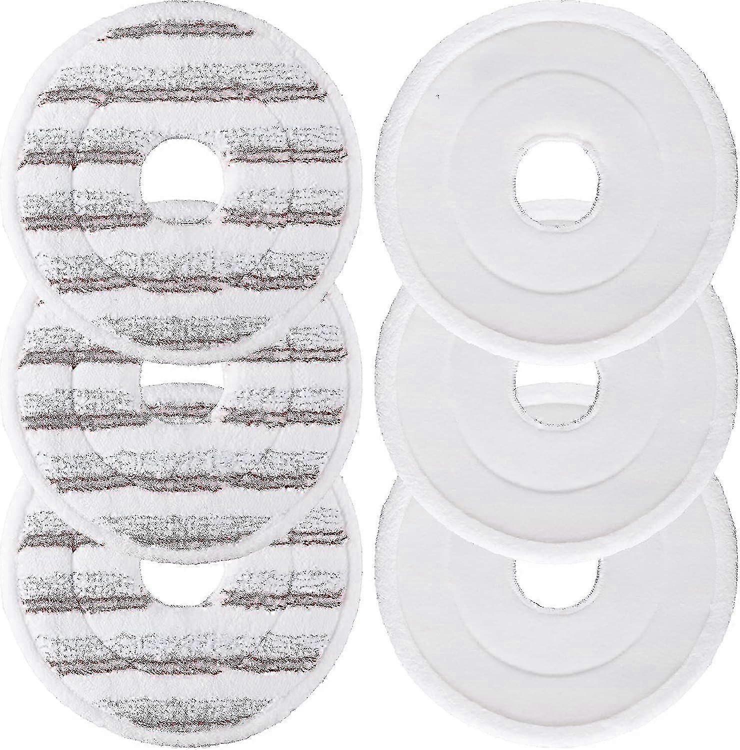 3pcs Mopp Nachfüllung für Vileda Spin und sauberen Mopp, Spin Mopp Kopf Ersatz, waschbarer wiederverwendbarer Mikrofaser-Moppkopf