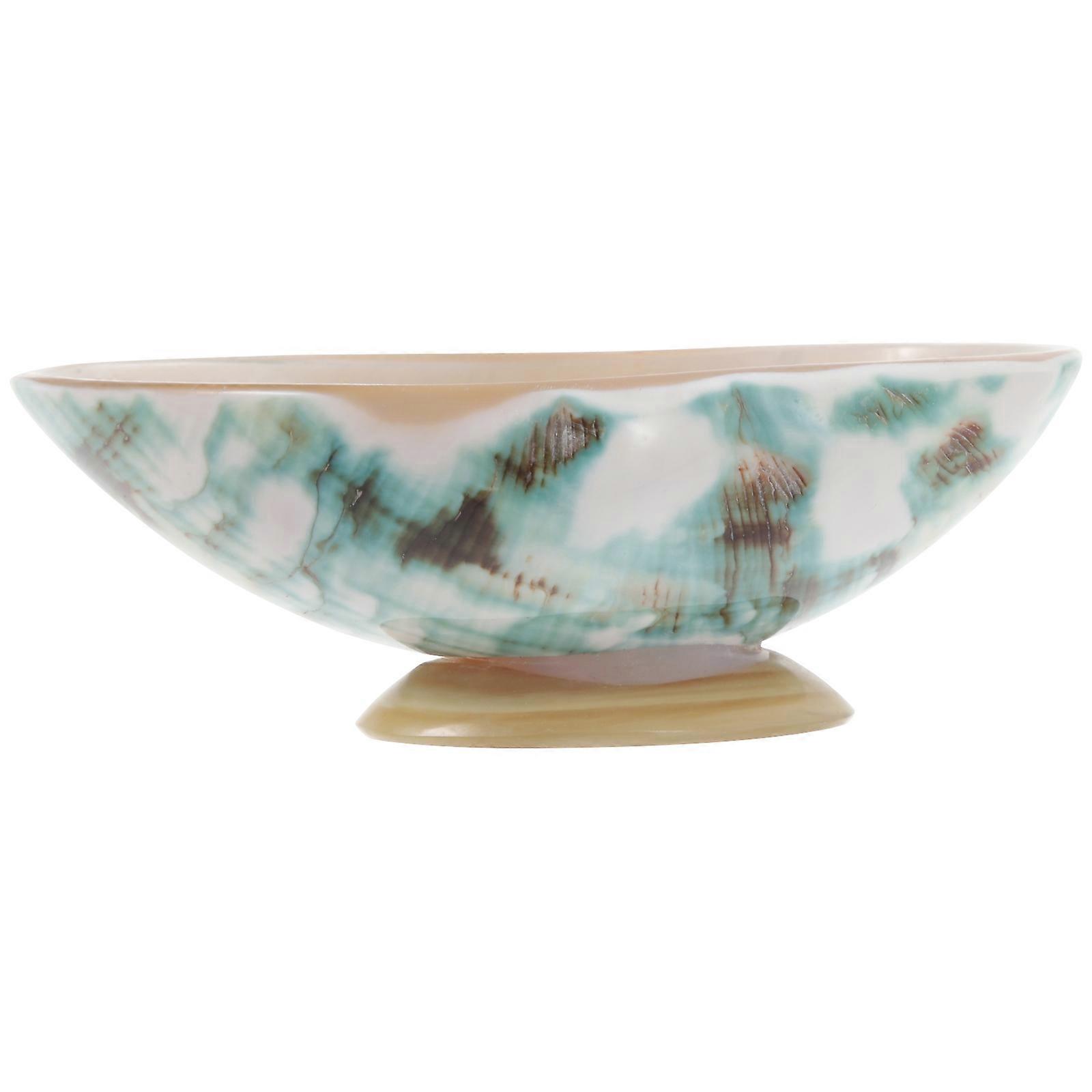 Seasoning Dishes Small Creative Shell Sauce Dish Suitable For Dining Beige Circular Shell Shape Condiments Storage 1Pcs