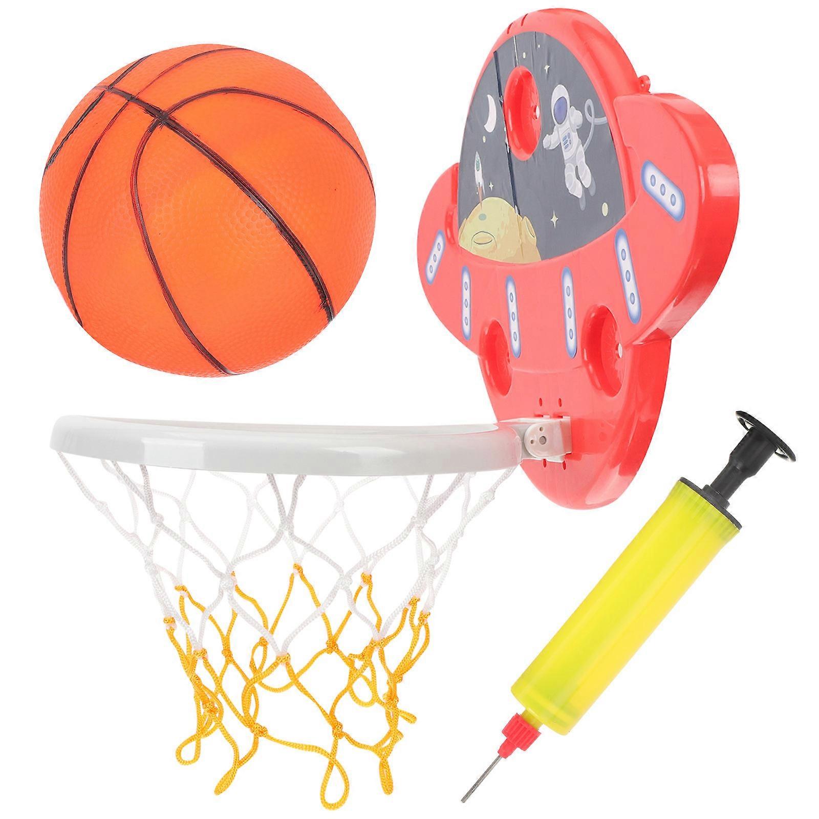 Indoor Hanging Basketball Frame 46X33cm Adjustable Style For Kids Home Use Hand-Eye Coordination 1 Set