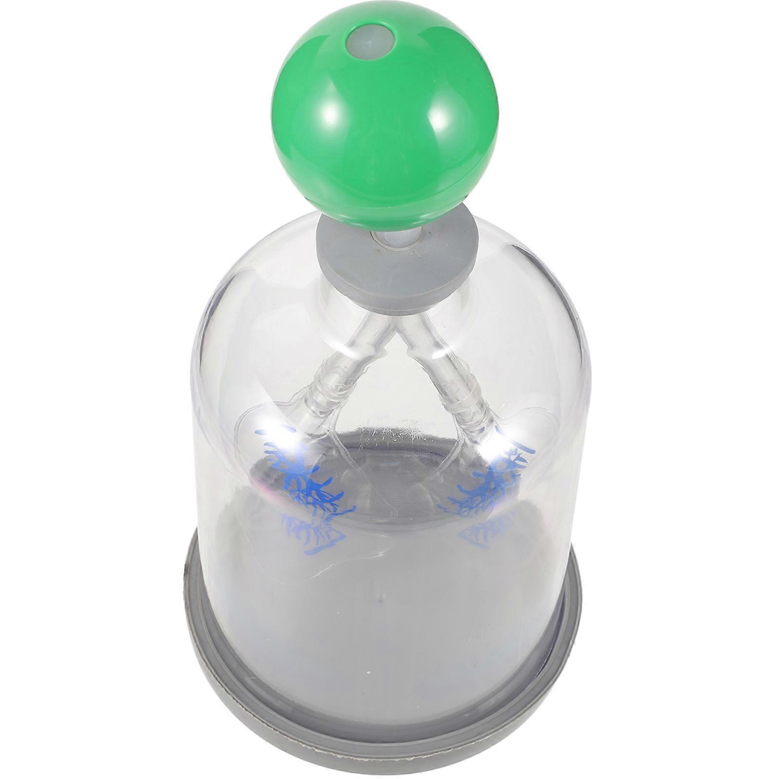 Human Lung Breathing Teaching Model Educational Anatomy Tool for School and Home Science Learning, Respiratory Awareness and Biology Demonstration