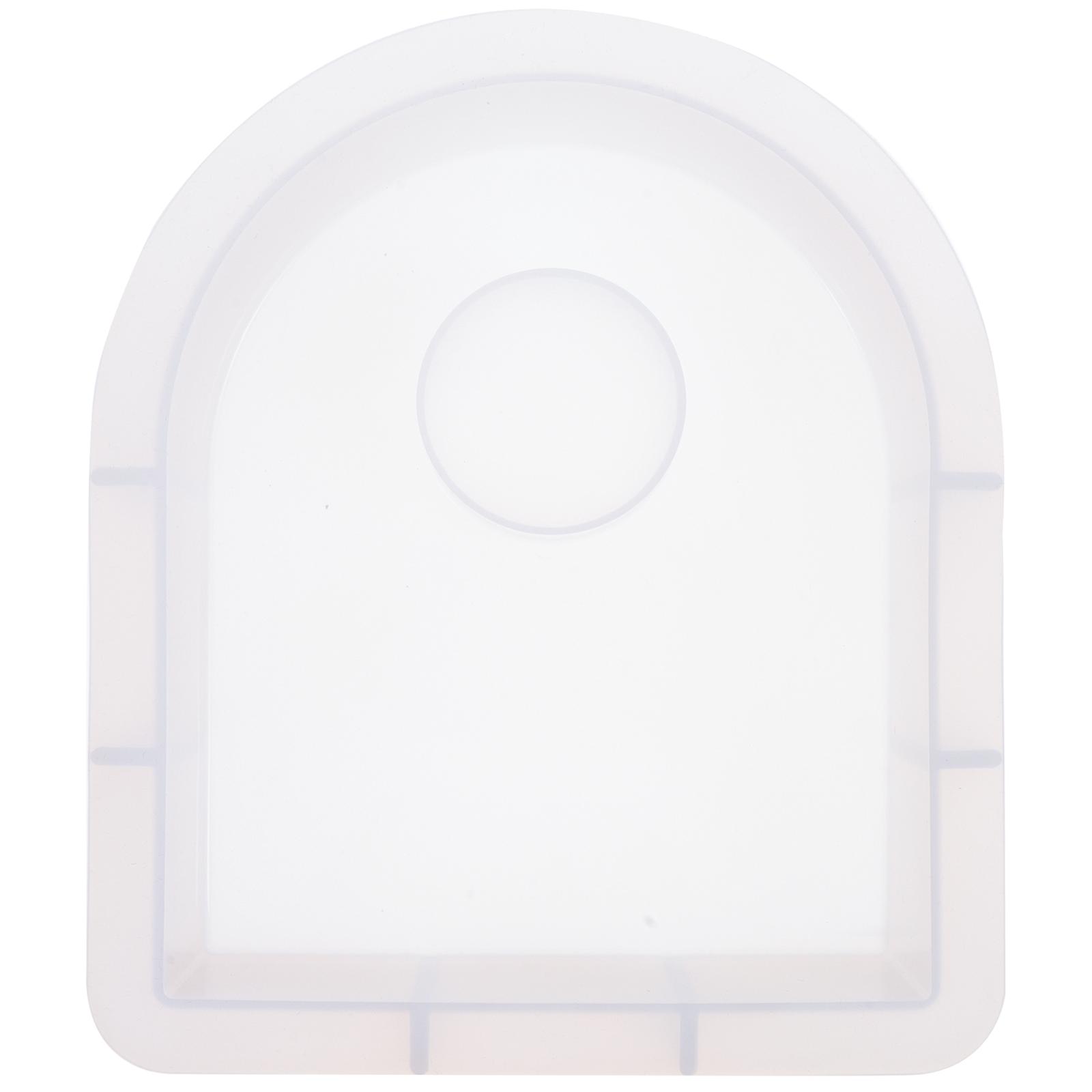 Silicone Clock Molds For Plaster Artists DIY Projects Epoxy Casting 21.5X18X4.8CM 1Pack