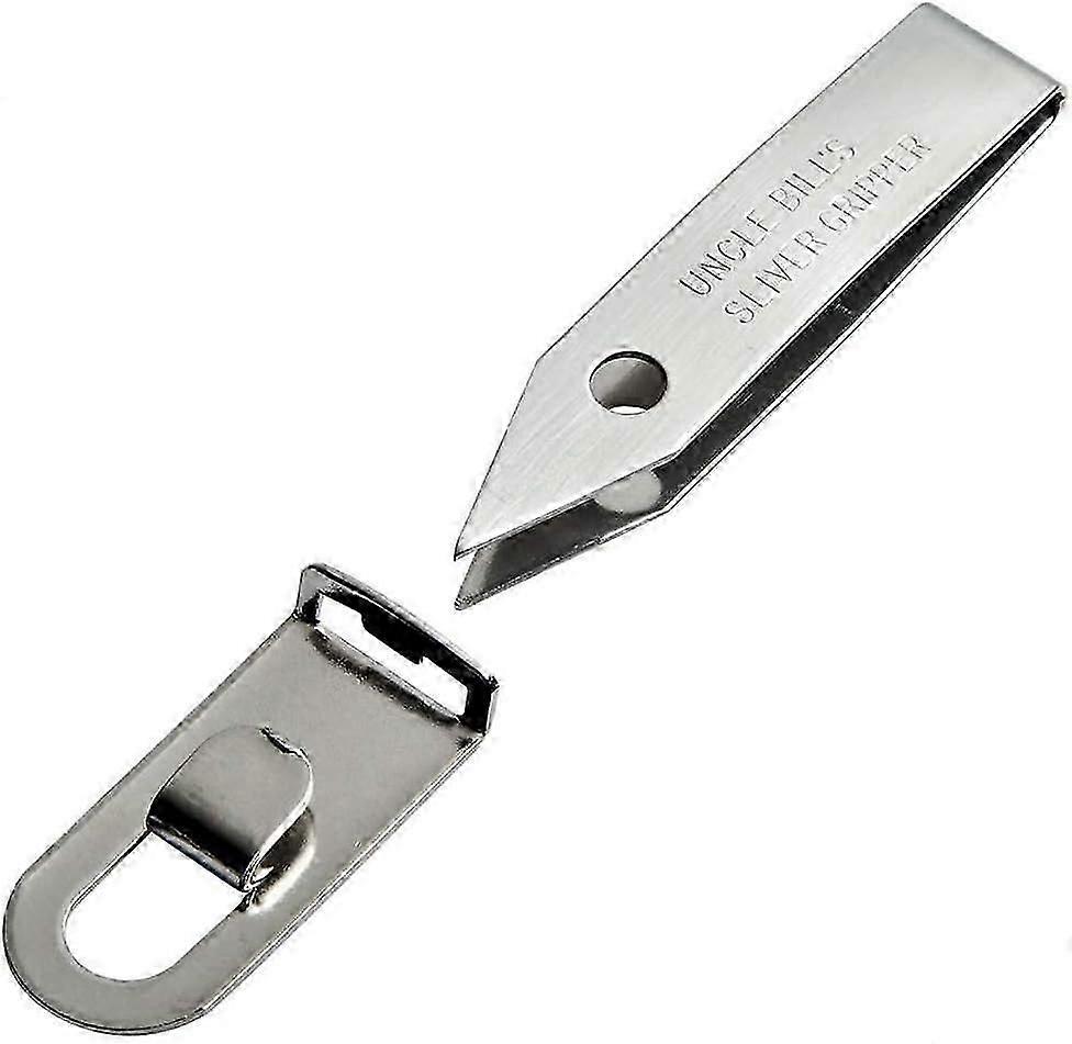 Sliver Gripper Tweezer on Key Chain Clip