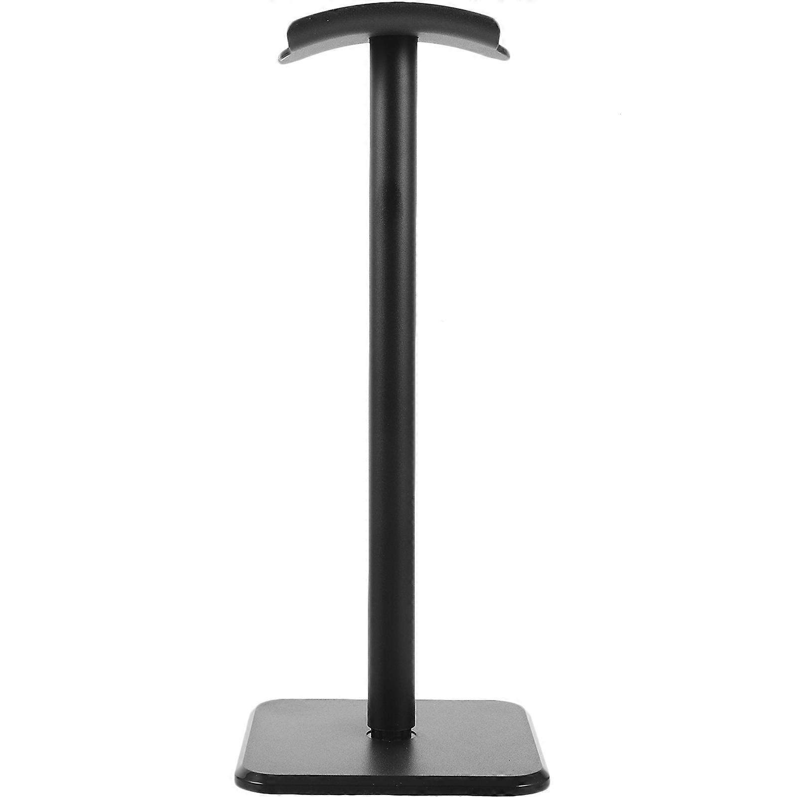 Black Earphone Display Holder Optimal For Office Use Featuring A Robust Tabletop Design And 1Pack