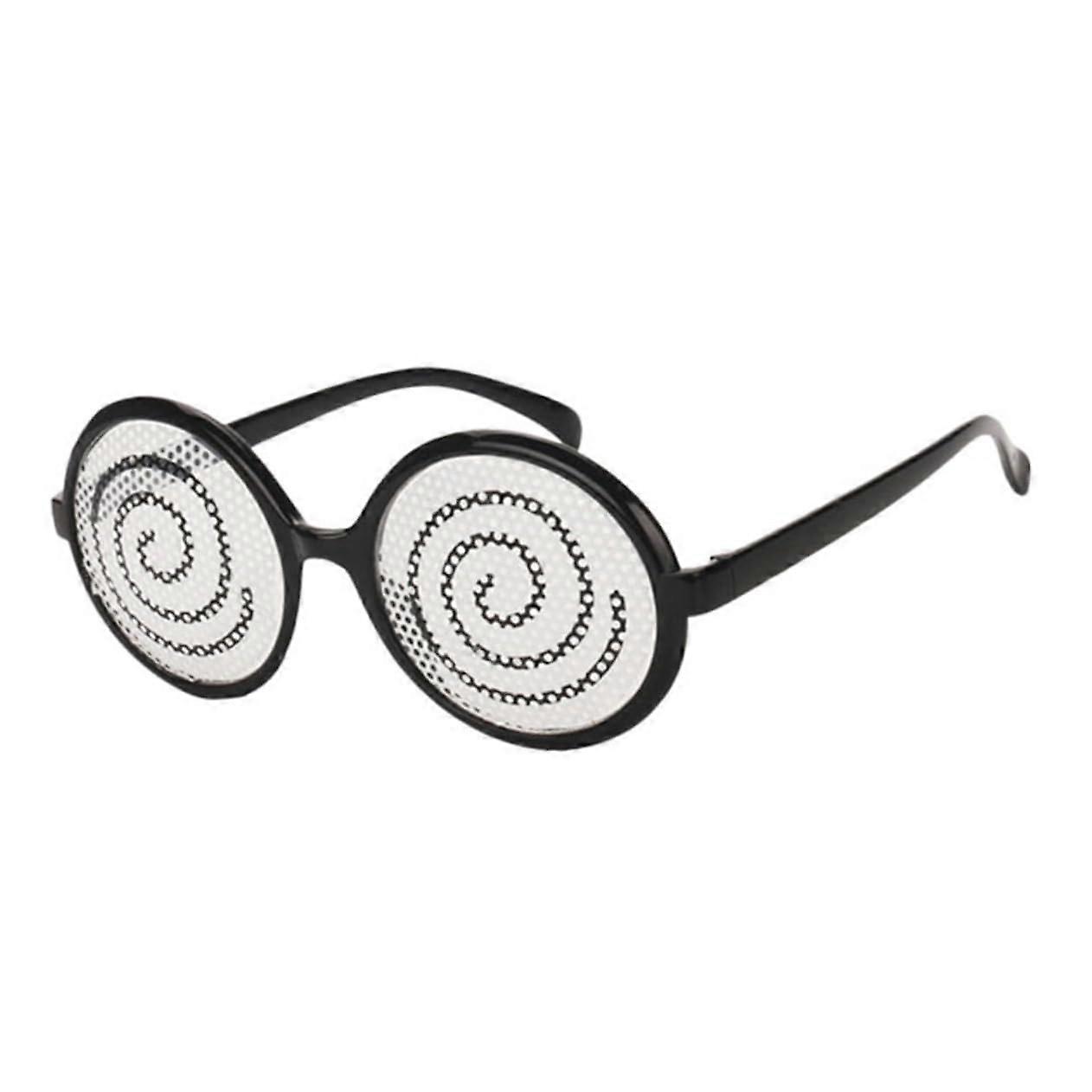 Unique Round Glasses Party Sunglasses Decorative Photo Props for Festivals, Stylish Multi-Color Retro Design