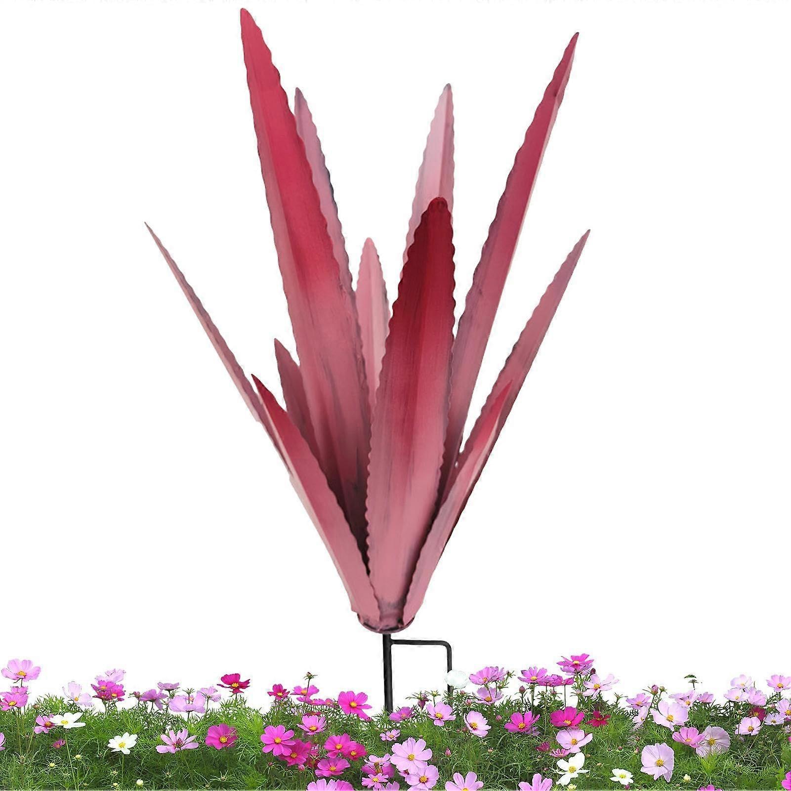 Metal Agave Yard Art, Garden Sculpture, Tequila Rustic, Agave Plant, Outdoor Decor