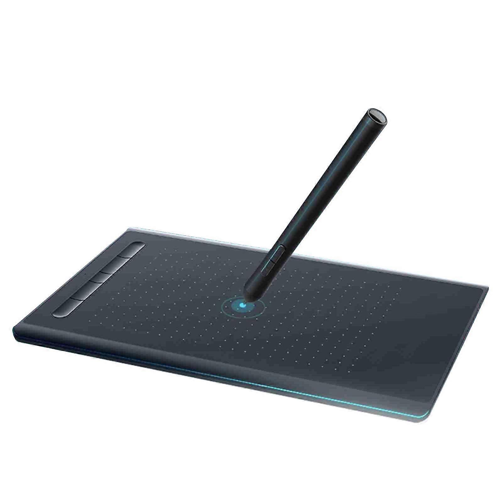 Graphics Tablet 8192 Levels Pressure 5080LPI High Resolution Compact Smart Drawing Tablet with 5 Shortcut Keys