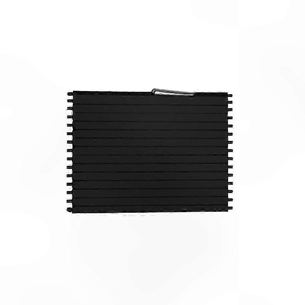 Universal Center Console Roller Blind Replacement for Cup Holder Storage with Zippered Sliding Shutters