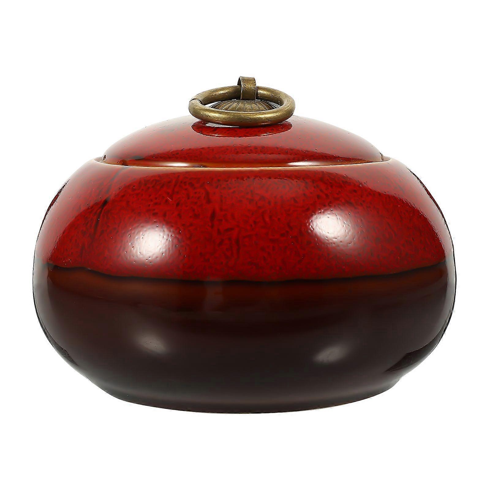 Household Tea Canister Multi-function Storage Canister Convenient Ceramic Canister