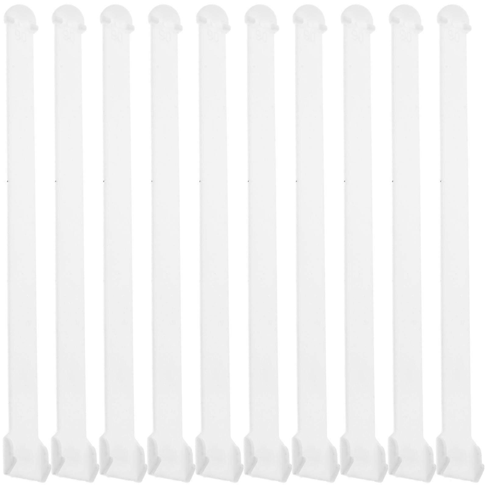 Curtain Repair Vertical Blinds Connectors For Easy Use In Home And Office 11X1CM 100Pack