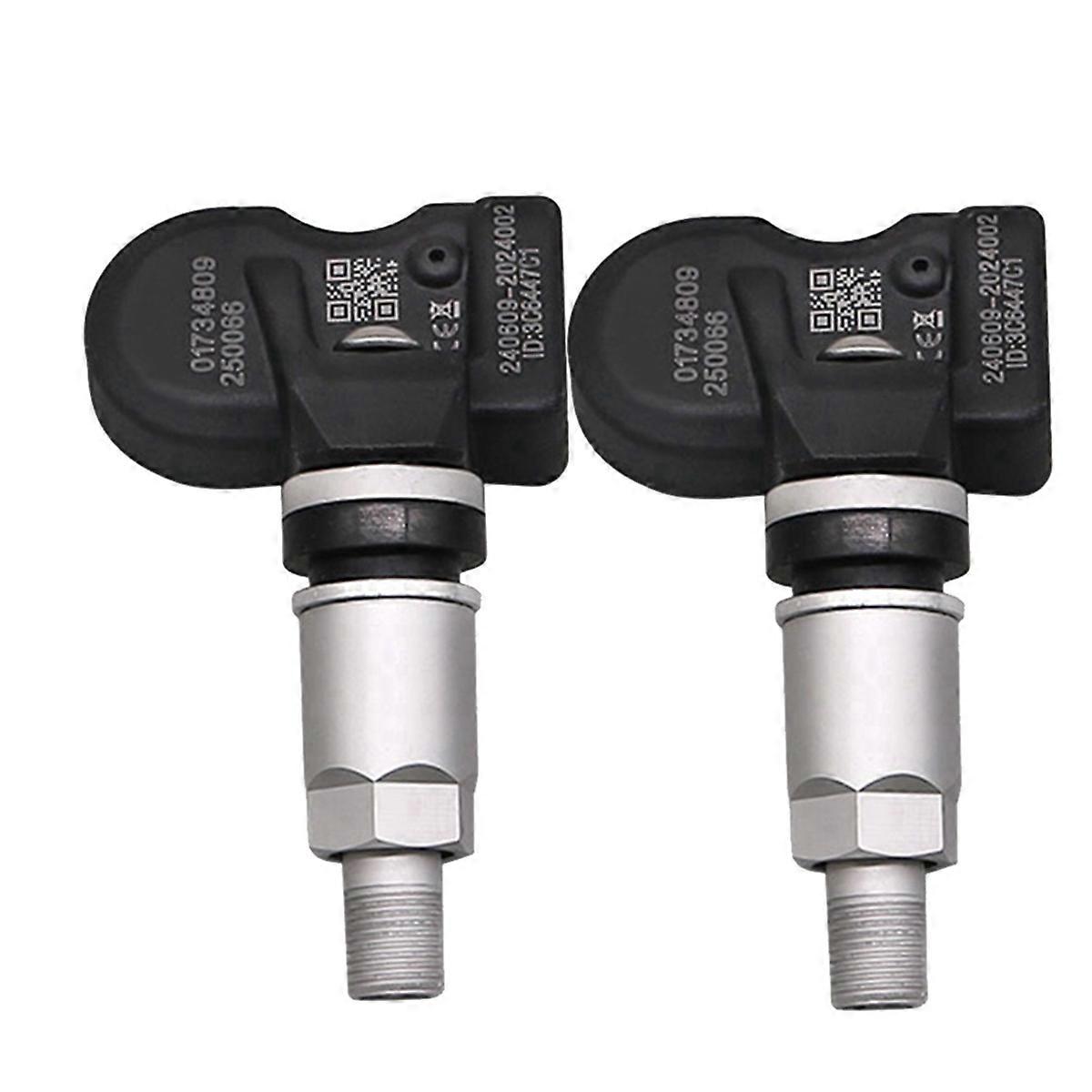 2Pcs 01734809 TPMS Tire Pressure Sensor 433Mhz for Coolray EV450 EV500 EV Pro Vision S1 X3 2019-2023