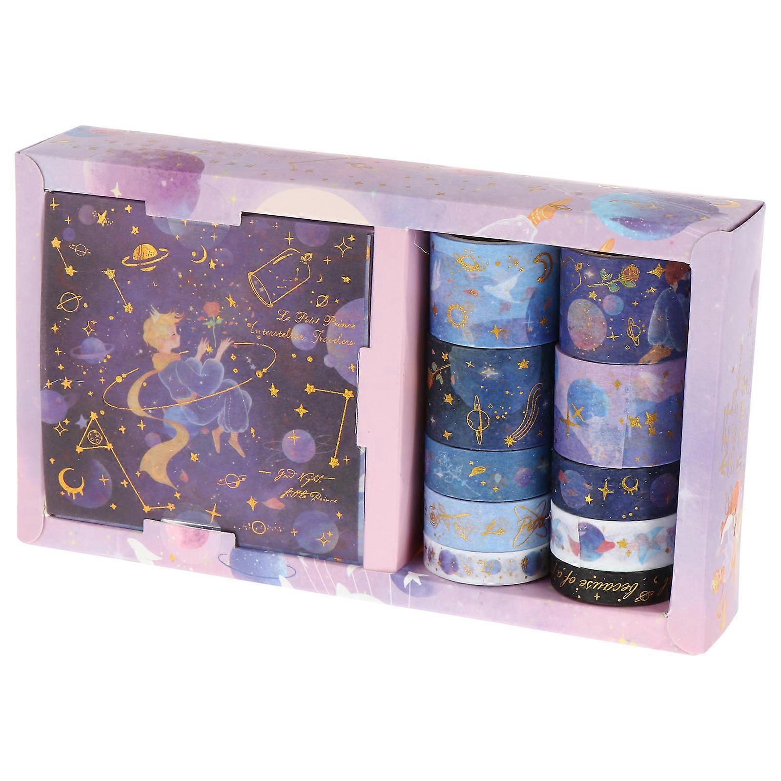Durable Decorative Masking Tape Set for DIY Crafts, Scrapbooking, Gift Wrapping and Creative Journaling – Multiple Patterns &