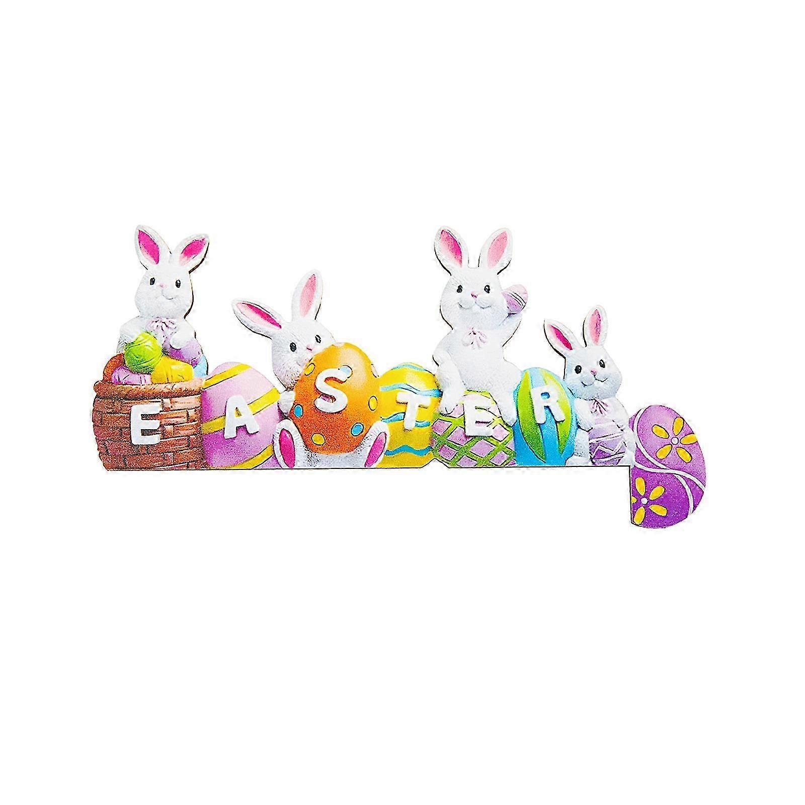 Easter corner door frame decoration, photo frame, TV, computer, ref...