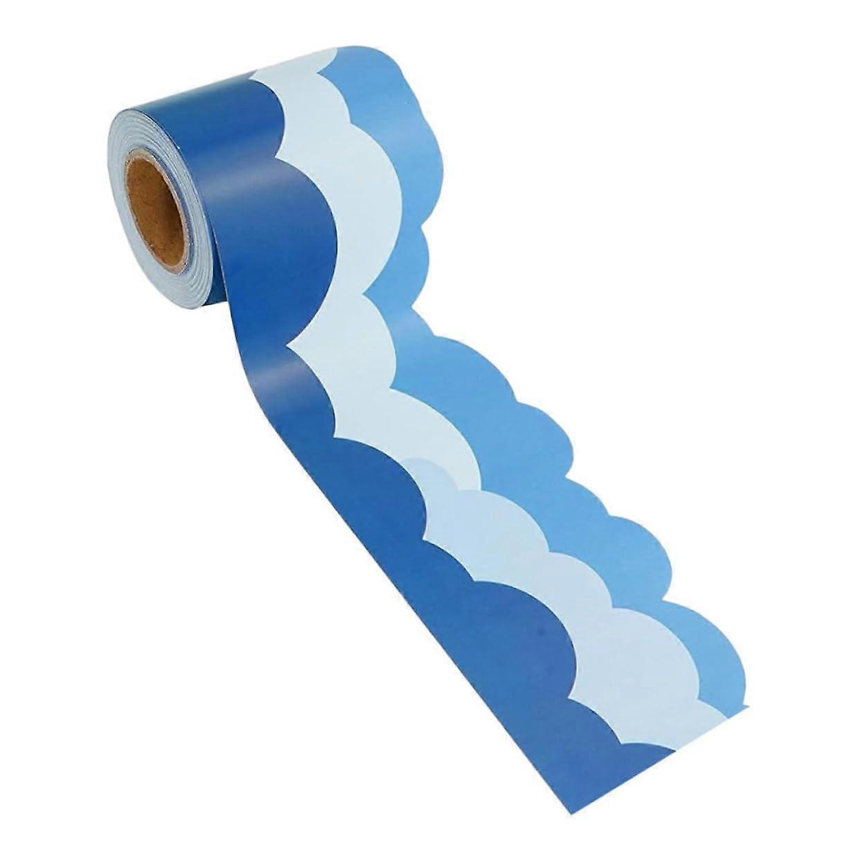 Bulletin Board Sticker Borders Clouds Shaped Decor Trim for Classroom Office and Home Ref: 9337
